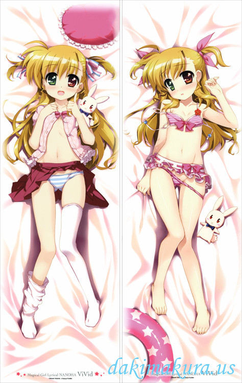 Magical Girl Lyrical Nanoha - Fate Testarossa Anime Dakimakura Pillow Cover